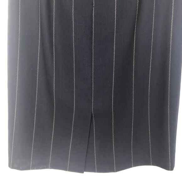 Giorgio Armani Le Collezioni 100% Wool High Waisted Skirt Size 10 - Picture 7 of 8